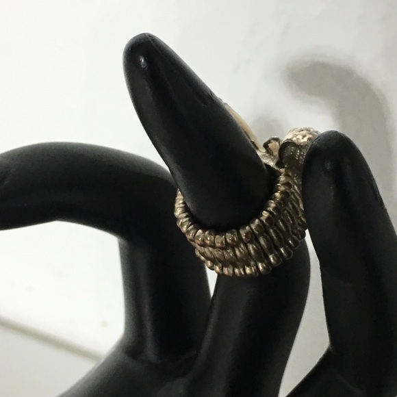 Vintage Rhinestone Butterfly 🦋 Ring - Picture 5 of 8